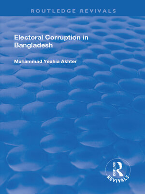 cover image of Electoral Corruption in Bangladesh